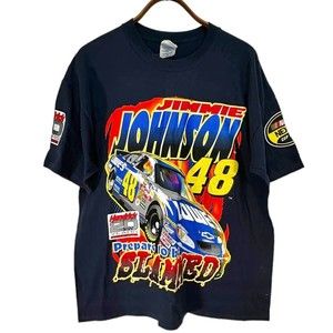 NWT NASCAR Jimmie Johnson 48 Lowe's Prepared to be Slammed Mens XL